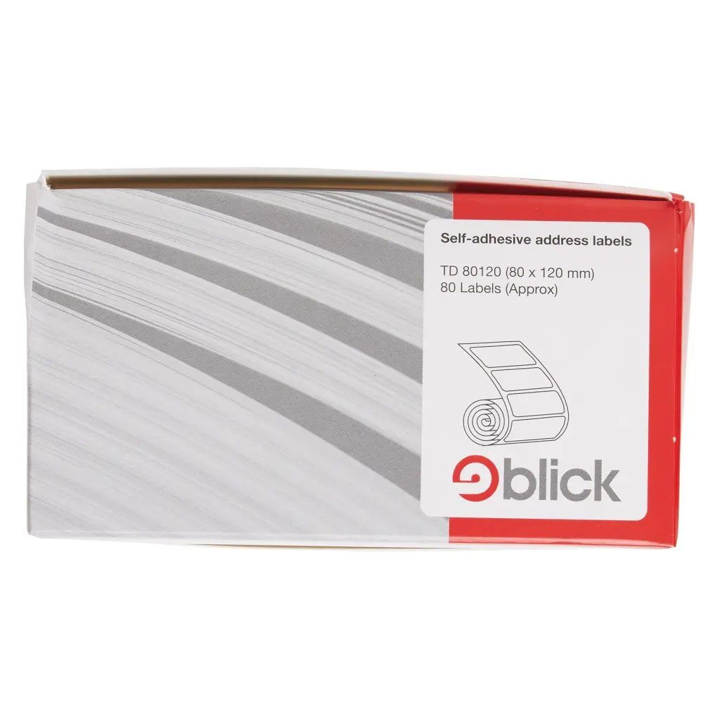 Blick Labels Typist Address Td.50x102mm Roll (Pack 120 Labels) - RS020950