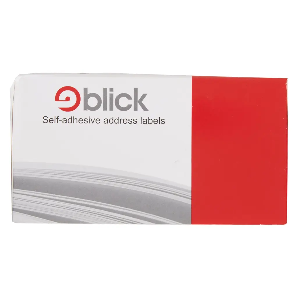 Blick Labels Typist Address Td.80x120mm Roll (Pack 80 Labels) - RS221555