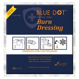 Blue Dot Burn Dressing 10cm x 10cm Pack of 10