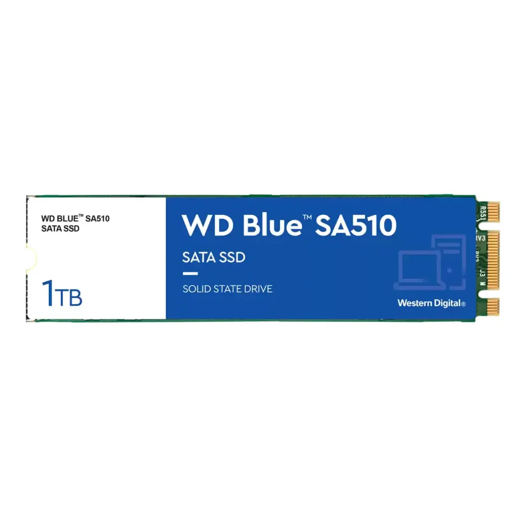 Western Digital Blue SA510 1TB M.2 SATA 3 Internal Solid State Drive V3