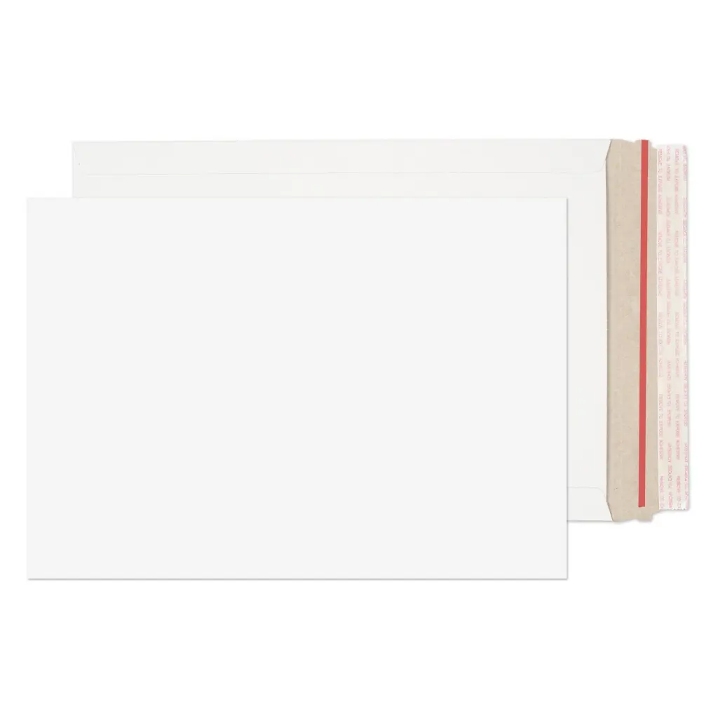 Blake Vita Envelopes C4 White Board Peel and Seal 350gsm 229mm x 324mm (Pack 100) - PPA9-RS