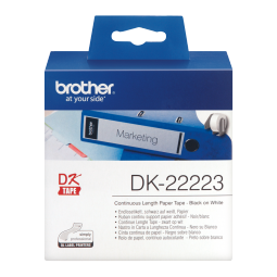Brother 55mm Continuos Paper Labelling Tapes
