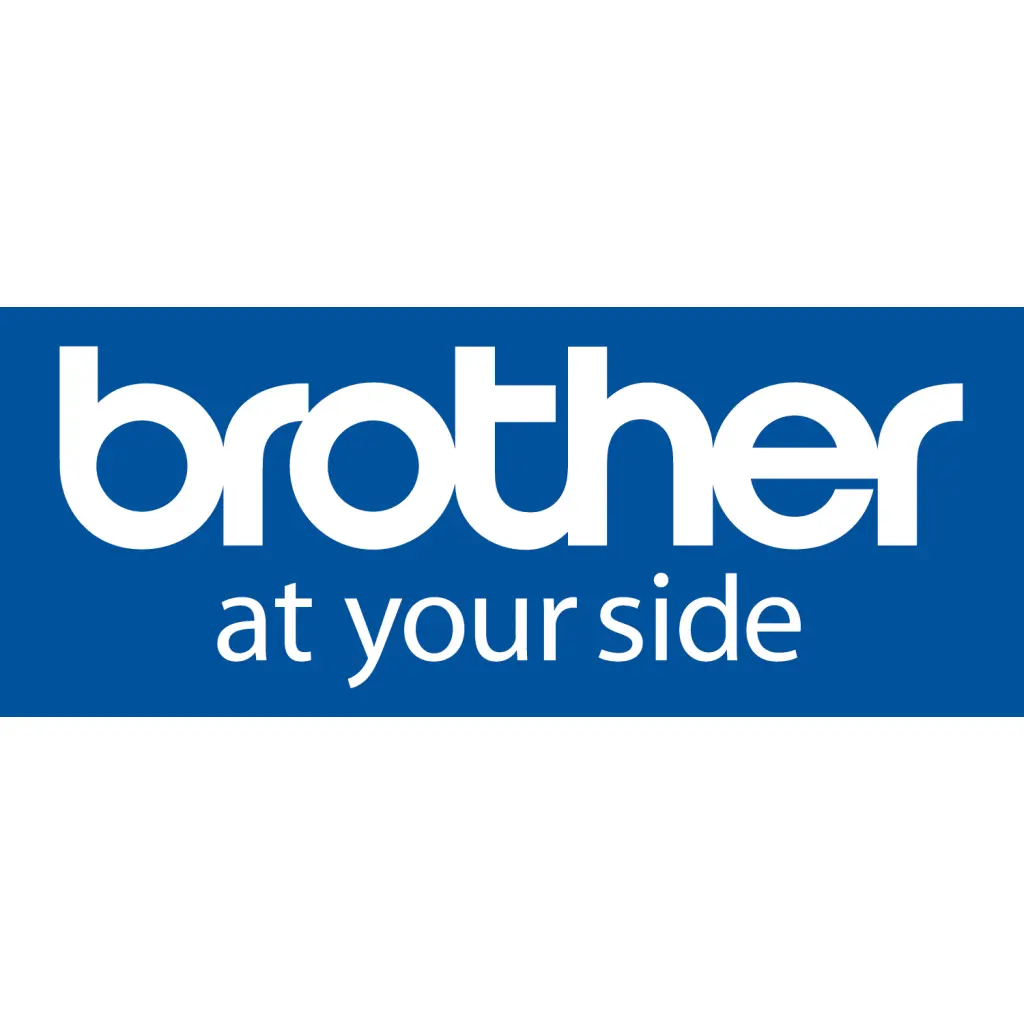 Brother BDE1J044076040 Die-Cut White Label Roll Pack of 24