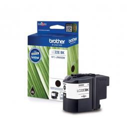 Brother Black Ink Cartridge 2.4k pages - LC22EBK