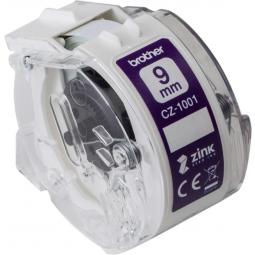 Brother Continuous Label Roll 9mm x 5m CZ1001