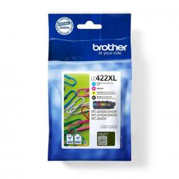 Brother CMYK Ink Cartridge(Pack 4) LC422XLVAL