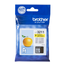 Brother LC-3211 Yellow Ink Cartridge LC3211Y