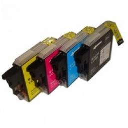 Brother LC-985 Cyan/Magenta/Yellow/Black Inkjet Cartridges (Pack of 4) LC985VALBP