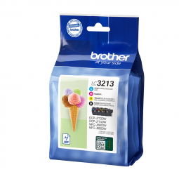 Brother LC3213 4 Colour Ink Cartridge Multipack LC32123VAL