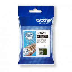 Brother LC421BK Black Ink Cartridge 200 page