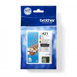 Brother LC421VAL Standard Value Pk Ink C
