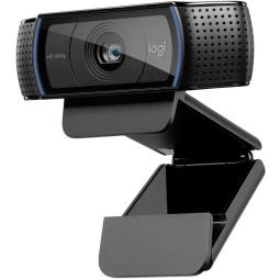 Logitech C920e HD 30 fps 1920 x 1080 Pixels Resolution USB 2.0 Webcam Black