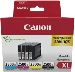 Canon PGI-2500XL Black & Colour Ink Cartridge 9254B010