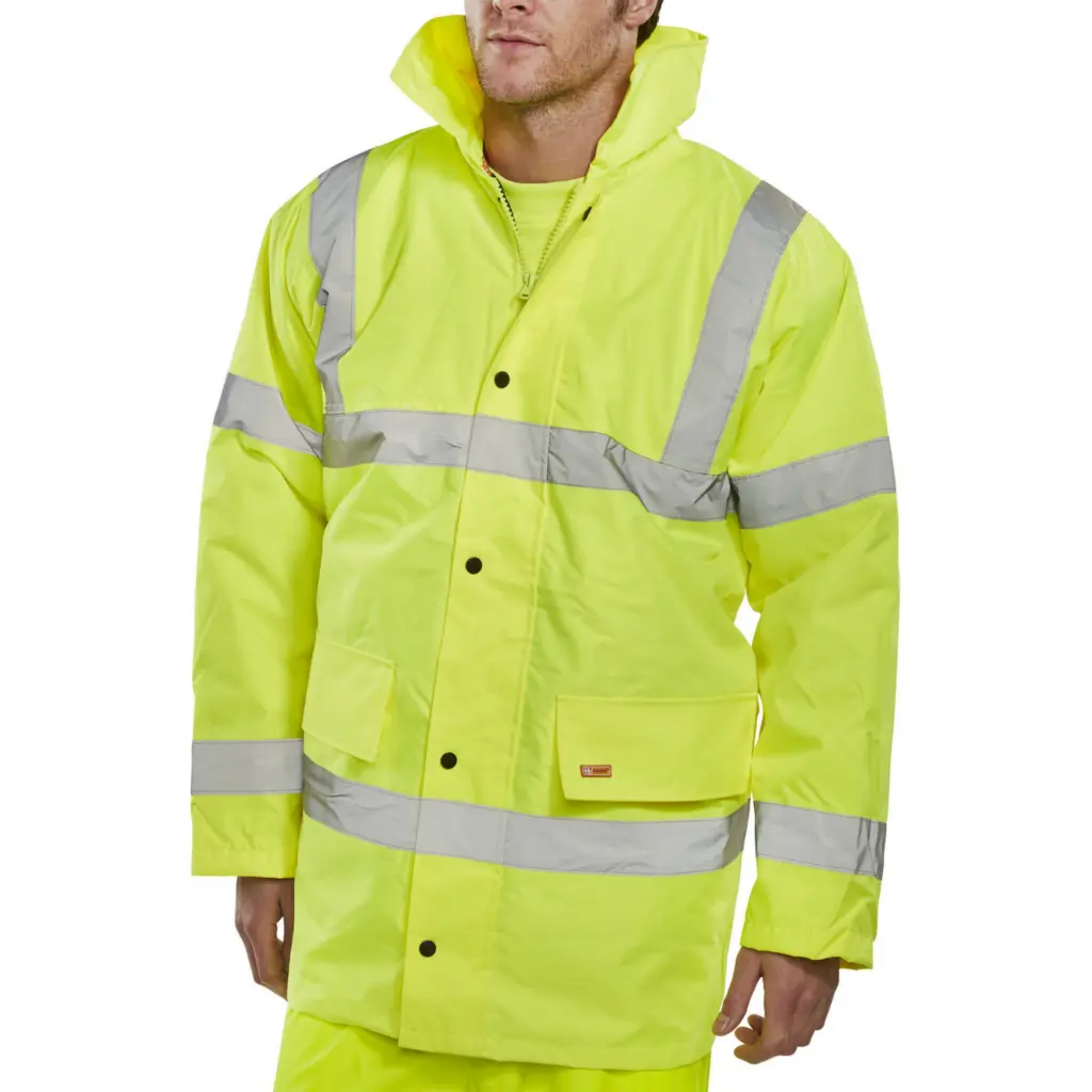 Beeswift Constuctor Traffic Jacket Saturn Yellow Large (Pack 1) - CTJENGSYL