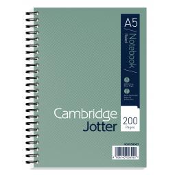 Cambridge Jotter Wirebound Notebook A5 200 pages Green Pack of 3