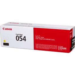 Canon 054 Laser Toner Cartridge Yellow (Capacity: 1,200 pages) 3021C002