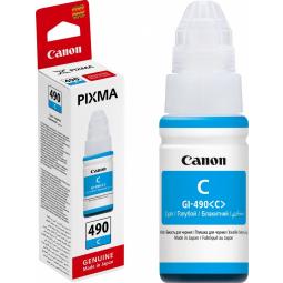 Canon 0664C001 GI490C Cyan ink Bottle