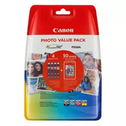 Canon CLI-526 Photo Value Pack BKCMY 9ml - 4540B019