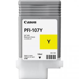 Canon 6708B001AA PFI107Y Yellow Ink 130ml
