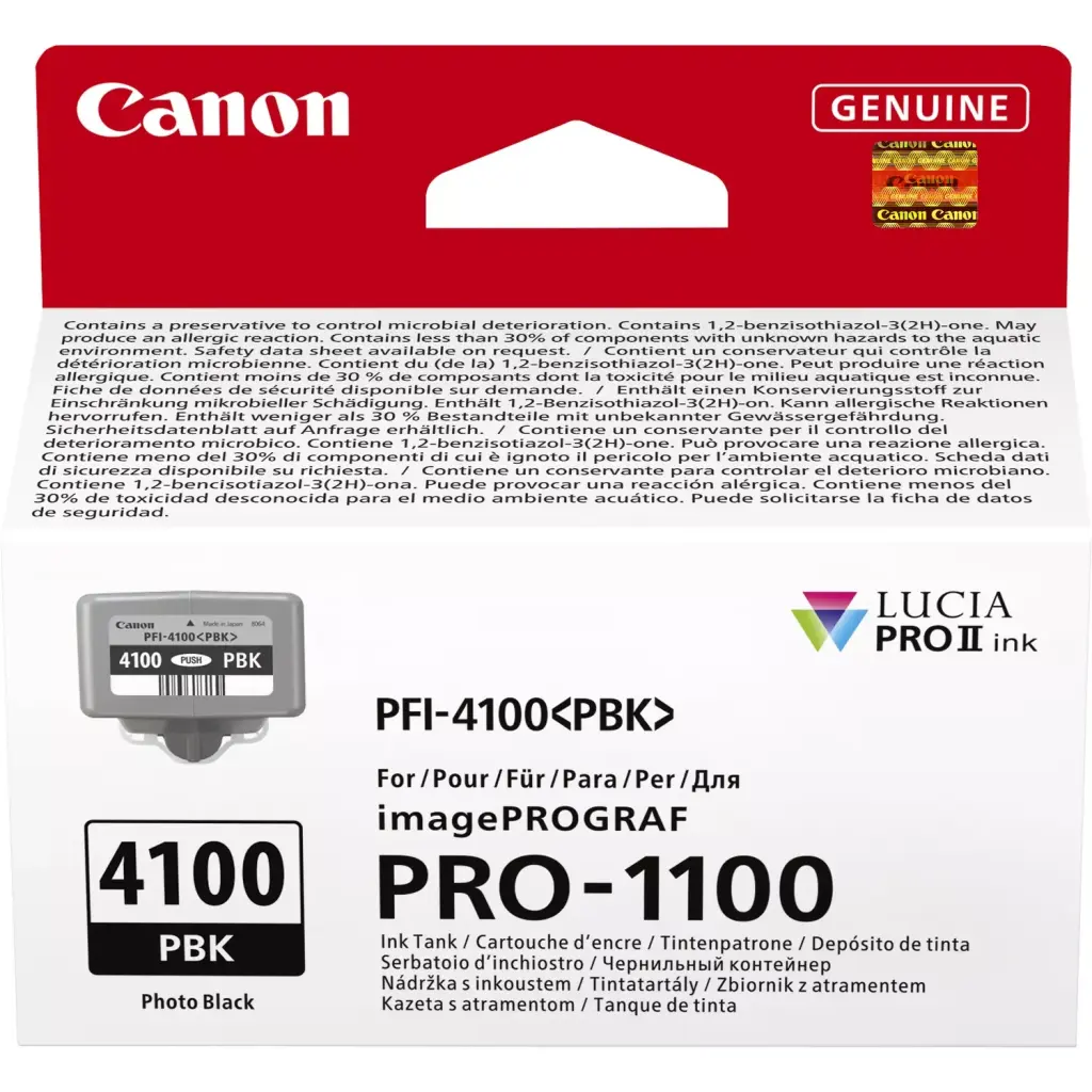 Canon PFI-4100 Photo Black Ink - 6777C001