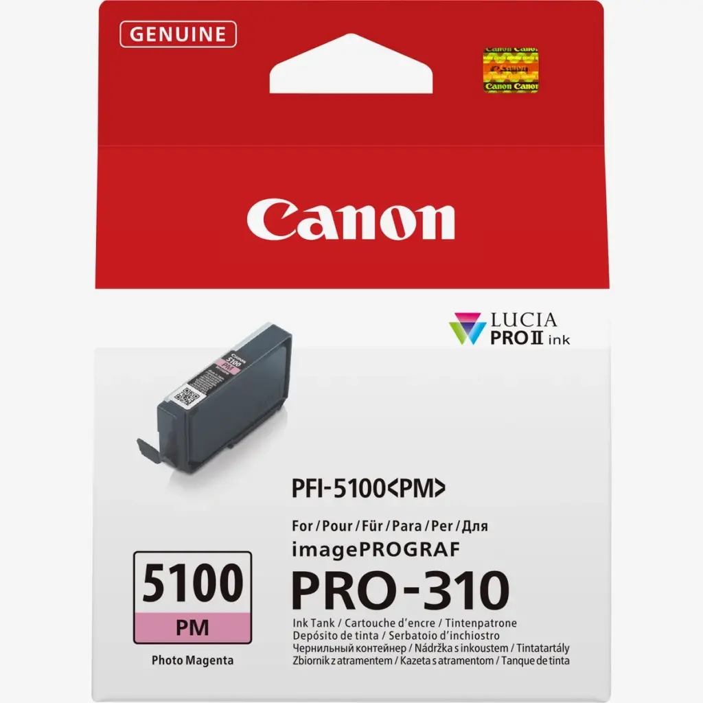 Canon PFI-5100 Photo Magenta Ink Tank 14.4ml - 6957C001