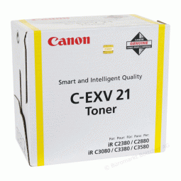Canon C-EXV 21 Yellow Toner Cartridge 0455B002