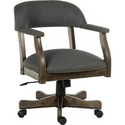 Captain Executive Fabric Office Chair Grey - 6983