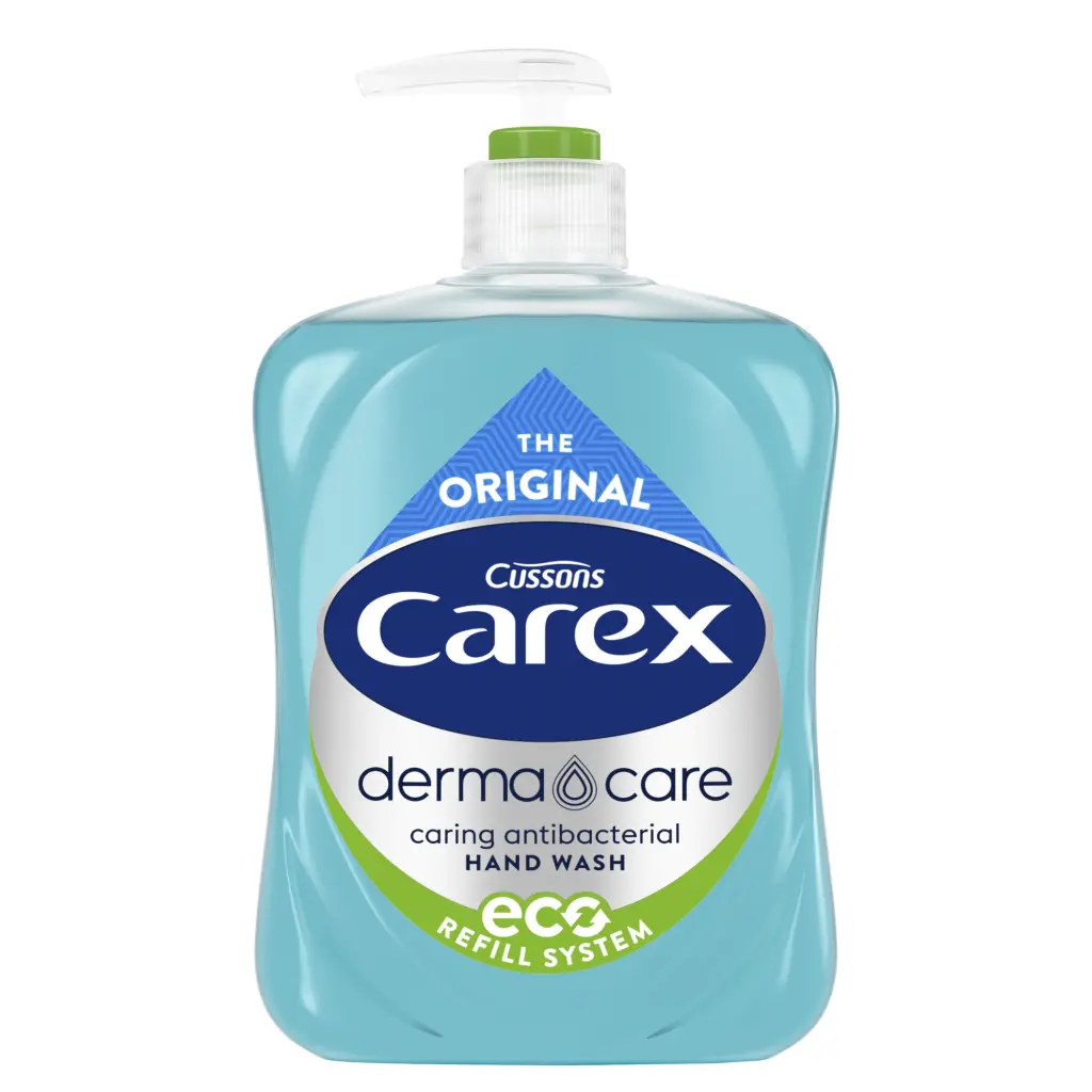 Carex Original Antibacterial Liquid Soap 500ml (Pack 6) - 30068x6