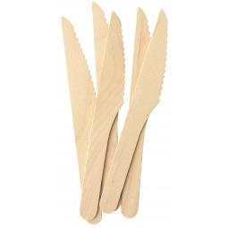 Caterpack Natural Birchwood Knives Pack 100