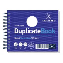 Challang Duplicate Book Wirebound Ruled 105x130mm PK5