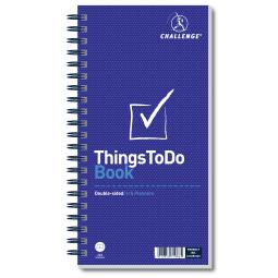 Challenge 280x141mm Book Things To Do Today