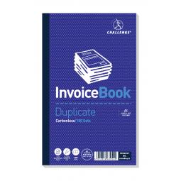 Challenge Duplicate Invoice VAT Column Book 210 x 130mm (Pack of 5) 100080412
