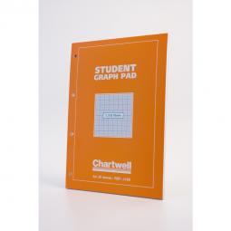 Chartwell Student Graph Pad A4 15mm and 10mm Pack of 10
