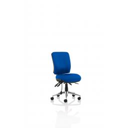 Chiro Medium Back Chair Blue OP000248