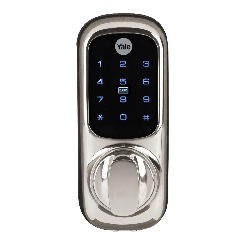 Yale Chrome Keyless Connected Smart Lock - Touchscreen; Remote Access; No Lockcase