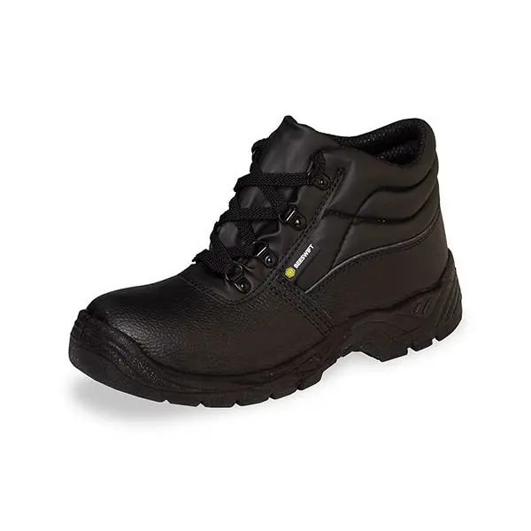 Beeswift Chukka Dual Density Mid Sole Boot Black Size 36/03 (One Pair) - CDDCMSBL03