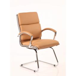 Classic Cantilever Chair Tan BR000031