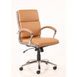 Classic Executive Chair Medium Back Tan EX000011