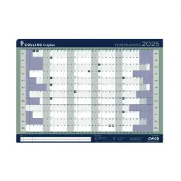 Collins Colplan 2025 A1 Year Wall Planner CWC9-25 - 821361