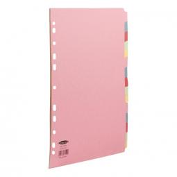 Concord A4 15 Part Pastel Subject Dividers