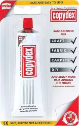 Copydex Adhesive Glue Tube Solvent Free and Non-Toxic 50ml - 2862926