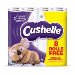 Cushelle Toilet Rolls White (Pack 32)