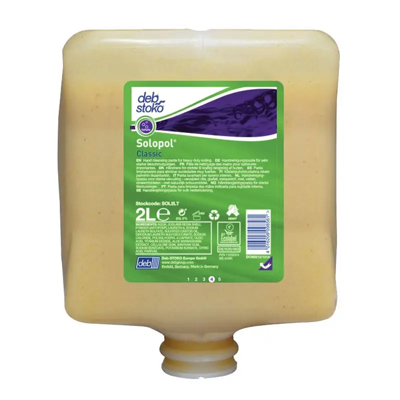 Deb Solopol Heavy Duty Hand Cleaner 2 Litre Cartridge - SOL2LT