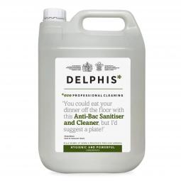 Delphis Anti-Bacterial Sanitiser 5L (Pack 2) 0604570