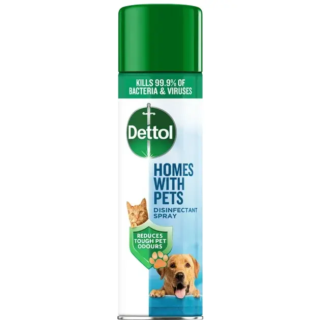 Dettol Homes With Pets Disinfectant Spray 300ml - 3280082