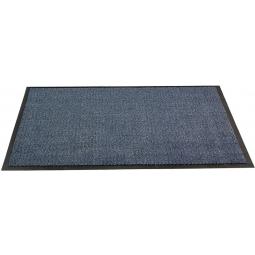 Doortex Advantagemat Dirt Trapping Mat for Indoor Use 100% Polypropylene Fibres Anti Slip Vinyl Backing 90 x 150cm Blue UFC49150DCBLV