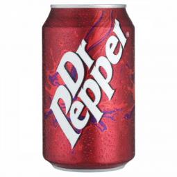 Dr Pepper 330ml Cans Pack 24