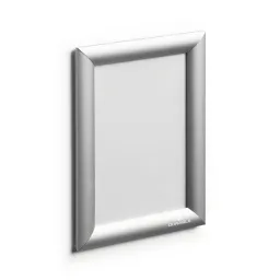 Durable Aluminium Snap Frame A5 Silver - 479523