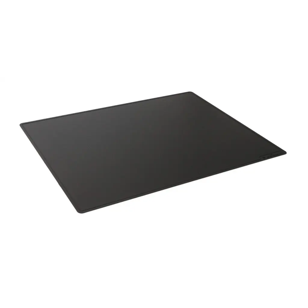 Durable Desk Mat Non-Slip With Contoured Edges PP 53x40cm Black - 713201