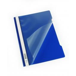 Durable Polypropylene Clear View Folder A4 Dark Blue 257307 Pack of 50